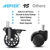 AGPtEK Office Chair Casters with Brake Heavy Duty 2.5" Universal