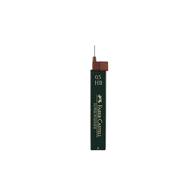 Faber-Castell 0.5 mm HB Super-Polymer Fineline Leads (3 Packs of