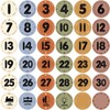 FaCraft 36PCS Boho Line Up Spots for Classroom Floor 4"