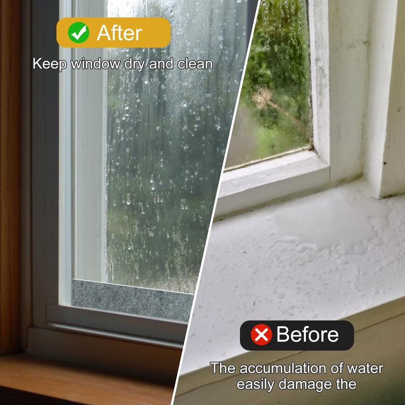 26Feet Window Condensation Prevention, Moisture Absorber, Anti Condensation Humidity Control