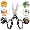 Belle Vous 2 Pack Kitchen Scissors - 21cm/8.3 Inches Stainless