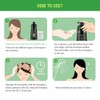 Black Hair Dye Shampoo 3 in 1, Herbal Plant Semi