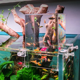 Negative Pressure Aquarium Fish Tank Cool Fish Tank Aquarium Water replenishers Water Level auto-Refill Maintenance