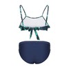 La-V Girls' Bikini, emerald