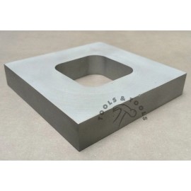 Tools N Tools UK ALUMINUM MOLD FRAMES SINGLE CAVITY VULCANIZER RUBBER 3.5" x 3.5" JEWELRY MAKING