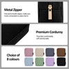 MAGEFY Small Makeup Bag for Handbag Mini Cosmetics Bag Corduroy