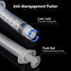 2.5ml/cc Syringe Measuring Tools 25G 25mm,Clear Graduations Suitable for Scientific
