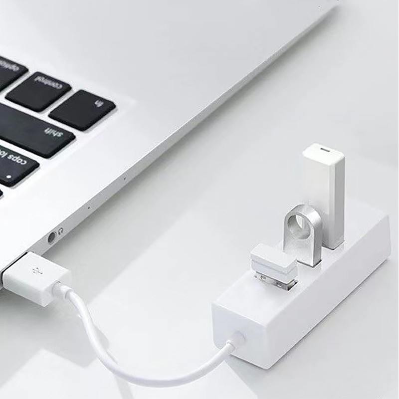 Tunghey USB 2.0 Hub, 4-Port Adapter, USB Extender for Laptop,