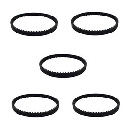 GULUANT 5 Pack Replacement Geared Vacuum Cleaner Power Nozzle Belt for Compact Tristar EXL MG1 MG2 for Electrolux PN5 PN6 Vacuum Models (3/8")