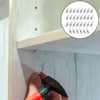 WELANE Shelf Pins, 30 PCS Spoon Shape Nickel Plated Shelf