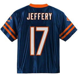 Outerstuff Alshon Jeffery Chicago Bears Navy Blue Home Player Jersey Youth (Medium 10/12)