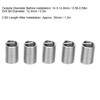 20-Piece Helicoil Thread Repair Insert, M12 x 1.5 Stainless Steel