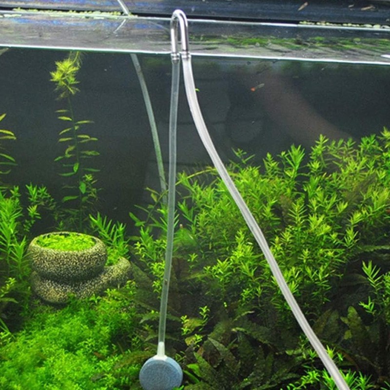 Alnicov Aquarium CO2 Stainless Steel U-Shaped Pipe, Aquarium Pump Pipe