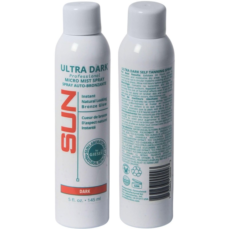 Sun Laboratories By Giesee Ultra Dark Spray 2 Pack -
