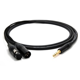 enoaudio Mogami 2930 Insert Cable Neutrik Gold 6.3 mm TRS Jack - XLR (in/out) HiFi 1.5 m