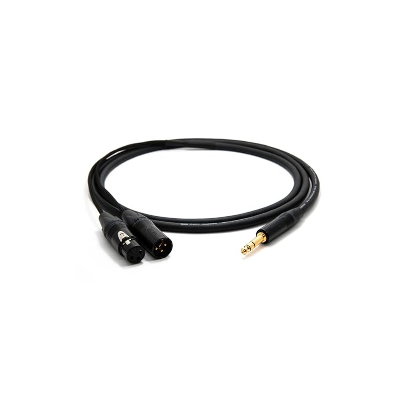 enoaudio Mogami 2930 Insert Cable Neutrik Gold 6.3 mm TRS