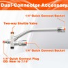 RIDGE WASHER Pressure Washer Gun Foam Cannon with Dual Connector