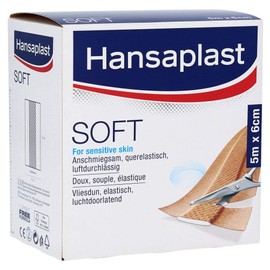 Hansaplast Soft Plaster 6 cm x 5 m Roll