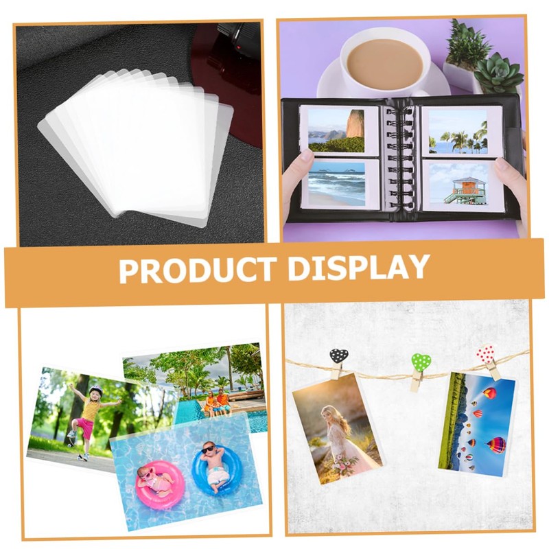 TEHAUX 2sets Thermal Laminating Pouches Lamination Paper Id Card Driving