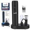 Cordless Wireless Wine Opener Set, USB-C Chargeable Wine Bottle Opener