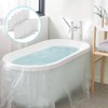 AGPTEK 12 Pack Disposable Bathtub Cover Liner, Large Bathtub Liner