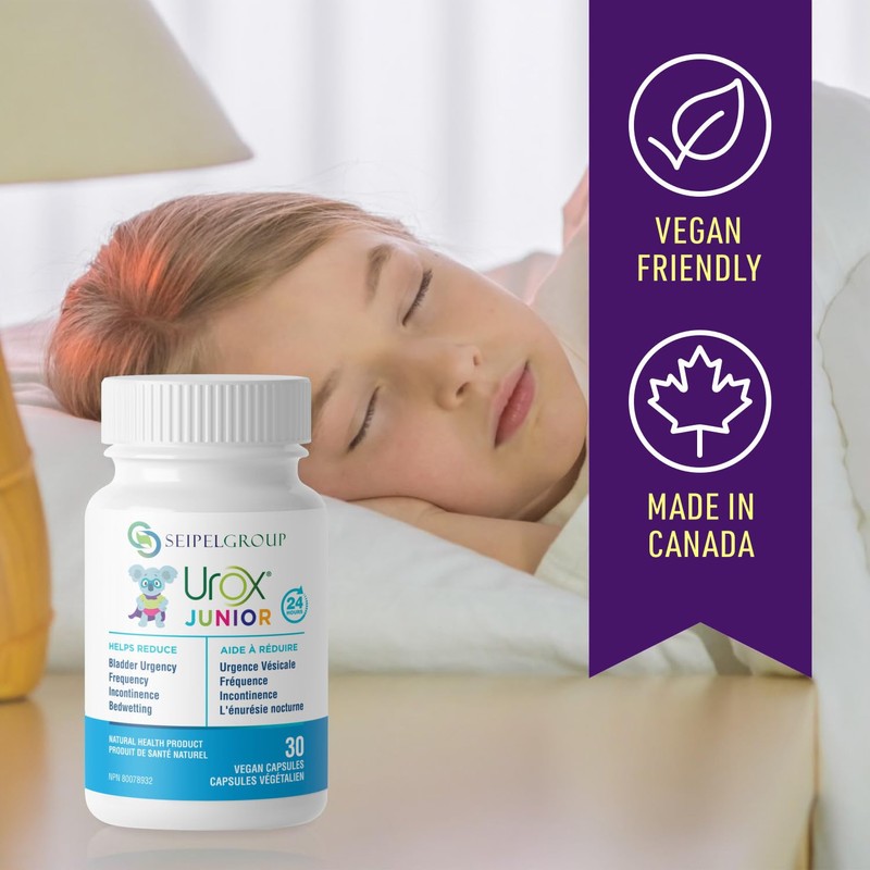 UROX Junior Natural Bladder Control - Nocturnal Enuresis or Bedwetting