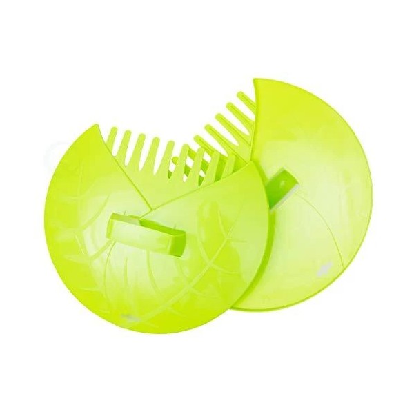 Pair of Leaf Scoops Hand Rakes for Lawn and Garden