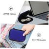 2 Pcs Portable Storage Box Small Headphone Bag Earphone Carrying
