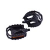 FREESTYLE BMX BIKE BEARTRAP STYLE PEDALS 1/2" CRO-MO AXLE PAIR