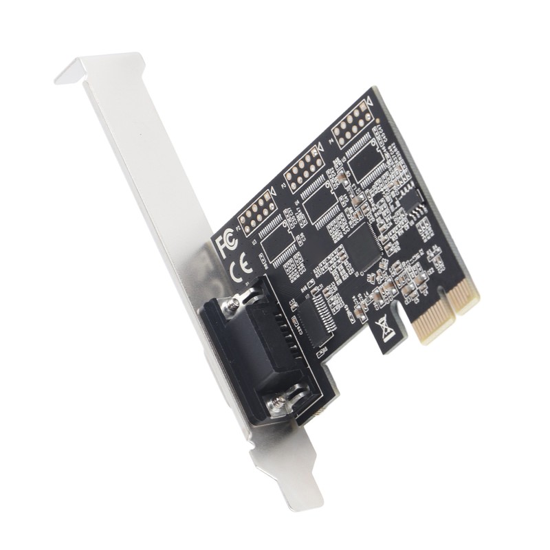 PCI E to RS232 Serial Adapter Card High Speed Transmission