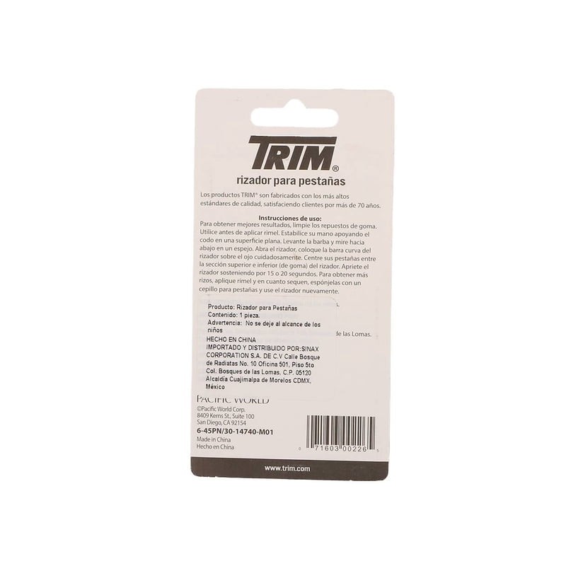 Rizador de pestañas Trim Beauty care beauty care 54500 1