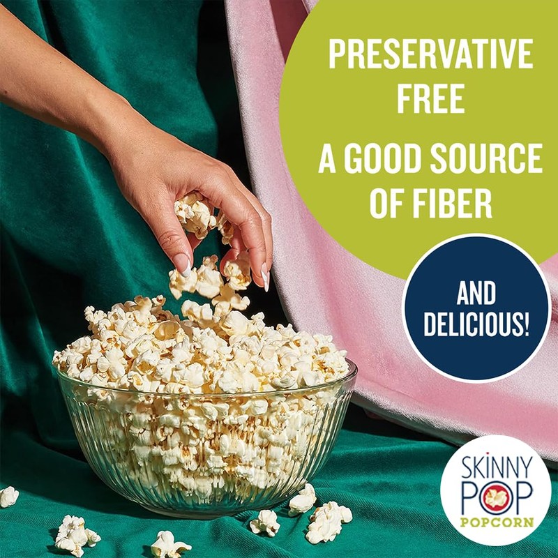 SkinnyPop Popcorn & Puffs Variety Variety Pack, SkinnyPop Original and
