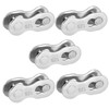 Chain Lock 12 Compartments, 5 Pairs Bicycle Chain Locks for