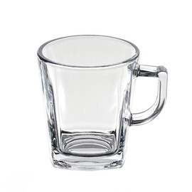 PRIMA Set/4 10 oz Square Glass Mug