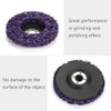 5Pcs 100mm Poly Strip Wheel Disc Paint Rust Removal Tool