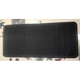 CUSTOMIZE SECURITY EMBROIDERY PATCH 4X10 & 2X5 HOOK ON BACK BLACK ON MULTICAM