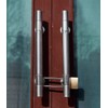 Fu Volante Solid Brass Outdoor Padlocks, 2 inch Wide Body,