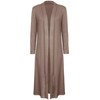 Re Tech UK Ladies Womens Maxi Plus Size Long Cardigans