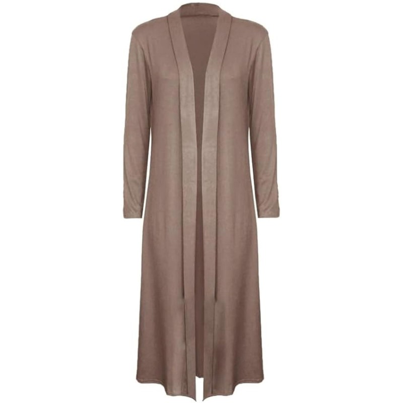 Re Tech UK Ladies Womens Maxi Plus Size Long Cardigans