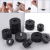 Glarks 32Pcs Screw-On Rubber Feet Set, 18MM Black Floor Protector