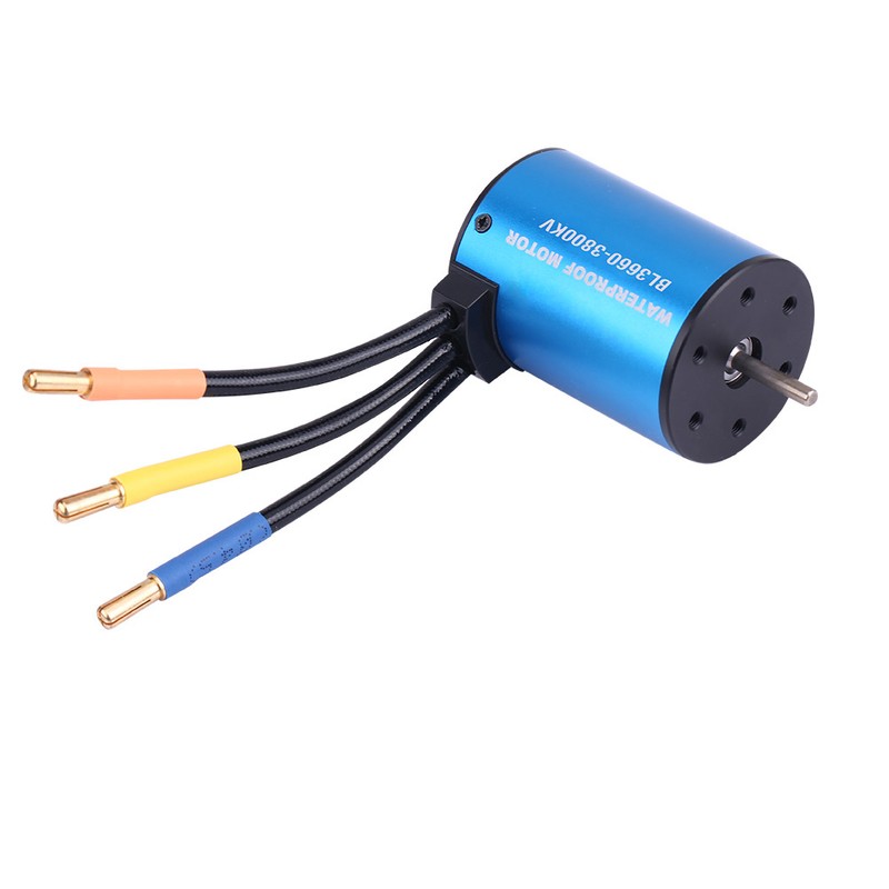 Rcharlance 3660 3800KV Brushless Motor for 1/8 1/10 RC Remote