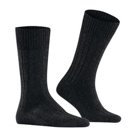 ESPRIT Men's Hygge Socks Breathable Climate Regulating Odour Inhibiting Wool Cashmere Patterned 1 Pair, Black (Black 3000)