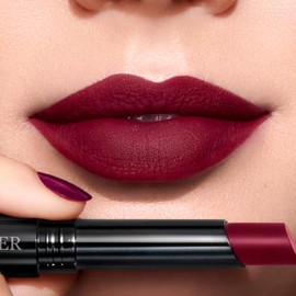 L'BEL - Forever Labial Mate en Barra Color Rouge Amour 2g, De Larga Duración, con Colágeno, Labial de Color con Acabado Mate, Repara y Suaviza los Lab