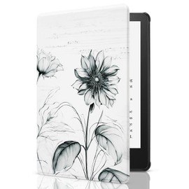 CoBak Case for All New 6 Inch E-Reader 2024 and 2022 (11 Generation) - PU Leather Smart Cover, Auto Sleep and Wake, not Compatible with Kobo Clara