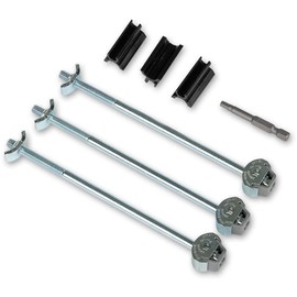 Zipbolt PPQT10.858-ZIPCLIP 22MM WORKTOP CONNECTORS, 158MM