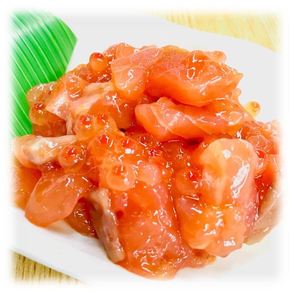 kakiya Sato Suisan Salmon Ruibe Pickled (500g/PC), Hokkaido Autumn Salmon, Salmon Soy Sauce, Salmon Roe, Salmon, Sashimi