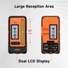 High Accuracy Laser Level Receiver : Dual LCD Display Laser
