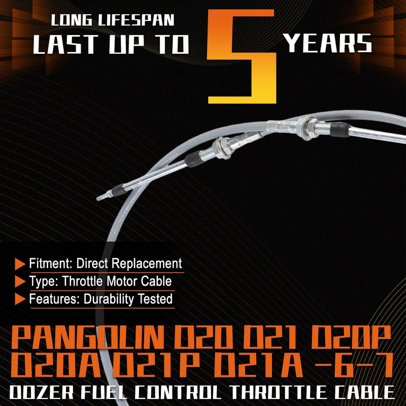 PANGOLIN D20 D21 D20P D20A D21P Throttle Cable for for