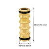 RecDec 2 Pack Garden Hose Quick Connect Fittings Coupler Male