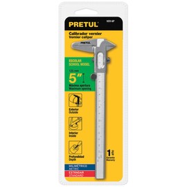 Pretul VER-6P, Vernier de 5", Pretul, fabricado en acero